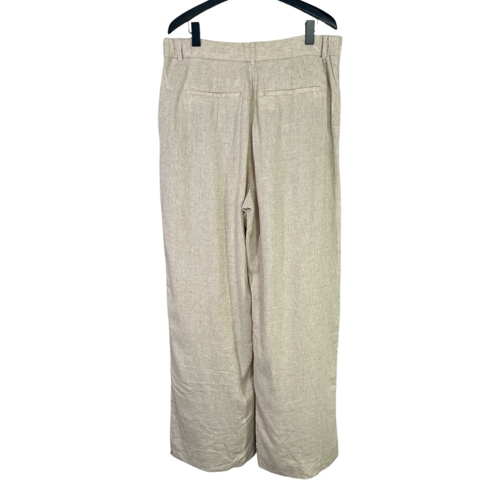 NWT Abercrombie & Fitch A&F Sloane Low Rise Tailored Linen-Blend Pant 32/14L - Picture 9 of 11